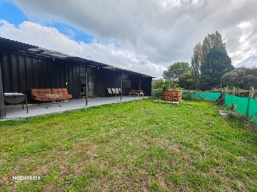 Casa en arriendo mensual en Moderna cabaña amoblada - Río San Pedro (174853), Los Lagos - 2 dormitorios, 1 baño