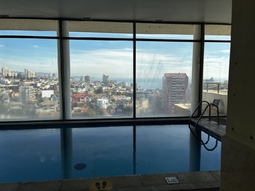 Departamento en arriendo mensual en Centro de viña del mar, Viña del Mar - 1 dormitorio, 1 baño