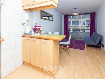 Departamento en venta en Mosqueto, Santiago - 1 dormitorio, 1 baño