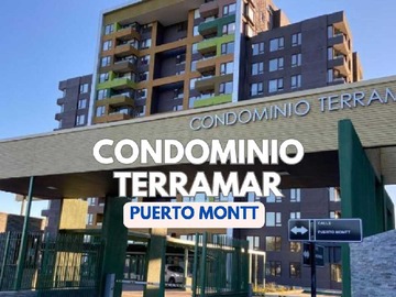 Departamento en venta en Depto Amoblado Vista Mar | Terramar Pto Montt (109115), Puerto Montt - 2 dormitorios, 1 baño