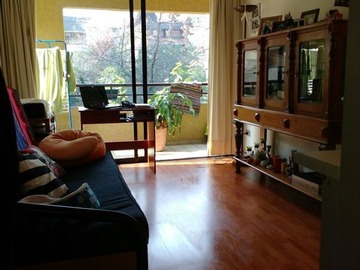 Departamento en arriendo mensual en Luis Thayer Ojeda/El Vergel, Providencia - 1 dormitorio, 1 baño