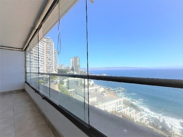 Departamento en arriendo mensual en Costa de Montemar 50, depto 704 A, Viña del Mar - 3 dormitorios, 2 baños