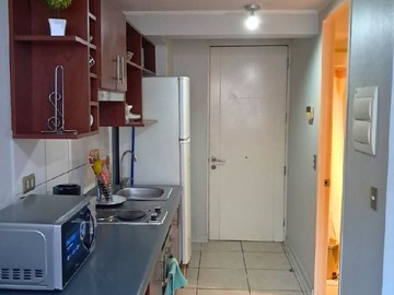 Departamento en arriendo mensual en Granados 535 - metro santa lucía, Santiago - 1 baño