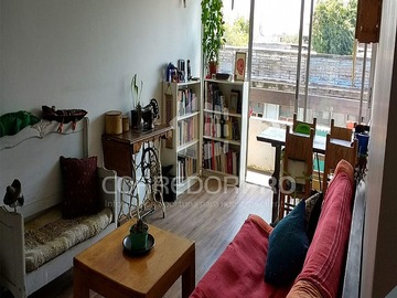 Departamento en venta en Departamento con 3d + 1b y terraza. Cercano a metro cumming., Santiago - 3 dormitorios, 1 baño