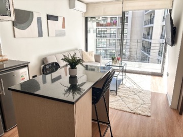 Departamento en venta en amoblado 2d 1b (172349), Santiago - 2 dormitorios, 1 baño