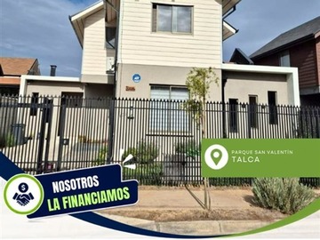 Casa en venta en Parque san valentin, Talca - 3 dormitorios, 3 baños