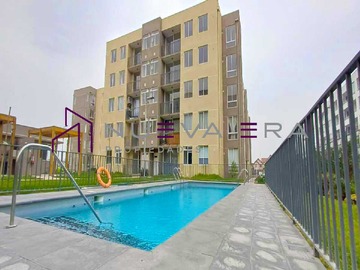 Departamento en arriendo mensual en Dpto 3D con Estac. y Terraza Cerrillos (168082), Cerrillos - 3 dormitorios, 1 baño
