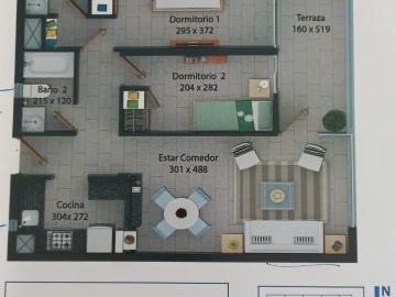 Departamento en venta en - - -, Viña del Mar - 2 dormitorios, 2 baños