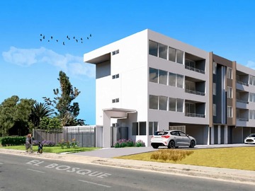 Departamento en venta en Nuevo depto. Proximo metro sin comision (176058), Villa Alemana - 3 dormitorios, 1 baño