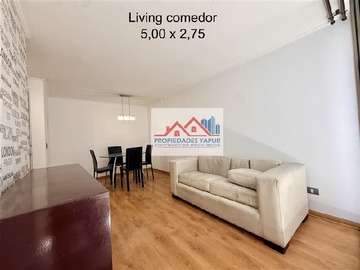 Departamento en arriendo mensual en MA - Manuel Rodríguez con san Pablo 2D 2B Est y bodega 53/55m2, Santiago - 2 dormitorios, 2 baños