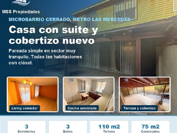 Casa en venta en San carlos con cardenal oviedo, Puente Alto - 3 dormitorios, 3 baños
