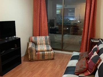 Departamento en arriendo diario en Santos Dumont, Recoleta - 1 dormitorio, 1 baño