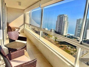 Departamento en arriendo mensual en Las Golondrinas, Viña del Mar - 2 dormitorios, 2 baños