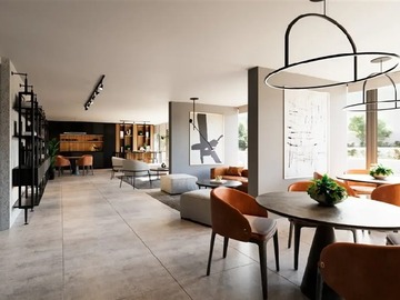 Departamento en venta en Ciudad Empresarial / Av. Sta Clara, Huechuraba - 2 dormitorios, 2 baños