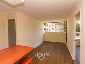 Departamento en arriendo mensual en Avenida Almirante Blanco Encalada, Santiago - 2 dormitorios, 1 baño