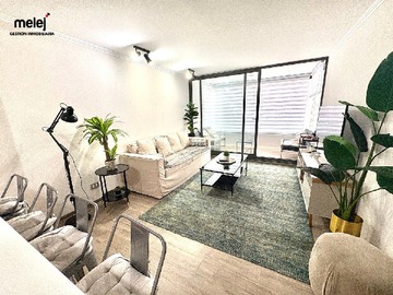 Departamento en arriendo mensual en Las perlas norte, Viña del Mar - 2 dormitorios, 2 baños