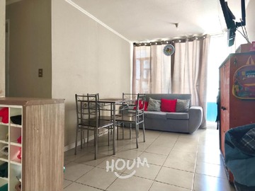 Departamento en venta en Radal del Obispo Francisco Anabalón Duarte, Quinta Normal - 2 dormitorios, 1 baño