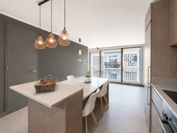 Departamento en venta en Av holanda/ chile españa, Ñuñoa - 1 dormitorio, 2 baños