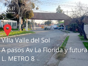 Casa en venta en Av Diego Portales, Puente Alto - 3 dormitorios, 2 baños