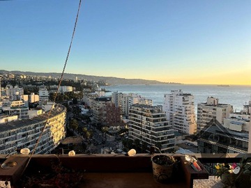 Departamento en arriendo mensual en 8 norte, Viña del Mar - 2 dormitorios, 2 baños