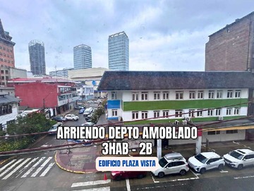 Departamento en arriendo mensual en Arriendo Departamento amoblado muy céntrico (183111), Puerto Montt - 2 dormitorios, 2 baños