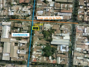 Terreno en venta en Venta Terreno 112 M2 - Santiago