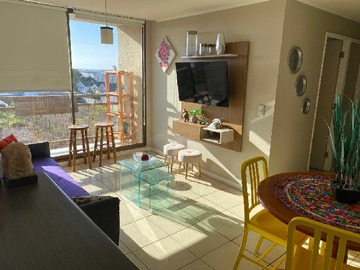 Departamento en arriendo mensual en Arriendo Dpto, amoblado año corrido (95647), La Serena - 3 dormitorios, 1 baño