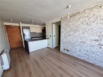 Departamento en arriendo mensual en Santa Isabel Eyzaguirre, Santiago - 2 dormitorios, 1 baño
