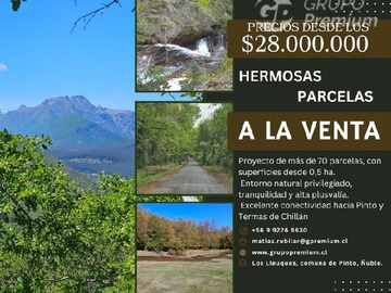 Parcela en venta en Recinto, Pinto