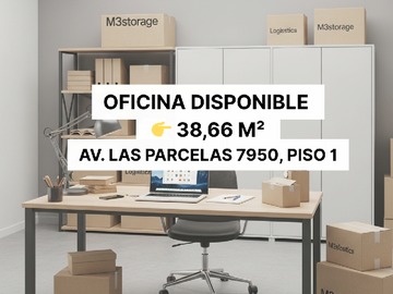 Oficina en arriendo mensual en Las Parcelas 7950, Peñalolén