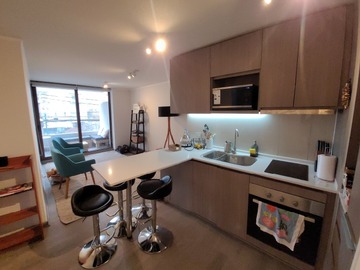 Departamento en arriendo mensual en Julio prado /sucre, Ñuñoa - 1 dormitorio
