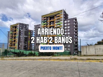 Departamento en arriendo mensual en Arriendo departamento Condominio Terramar (168877), Puerto Montt - 2 dormitorios, 2 baños
