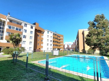Departamento en arriendo mensual en Lomas de san Sebastián, Concepción - 3 dormitorios, 2 baños