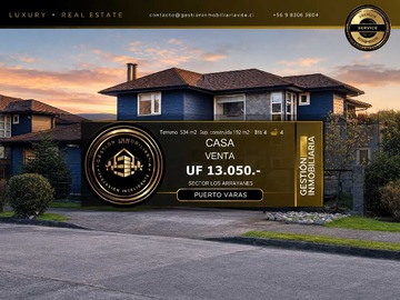 Venta / Casa / Puerto Varas