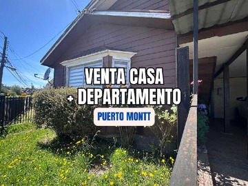 Casa en venta en Oportunidad en Pto. Montt: Casa + Depto Indep (138982), Puerto Montt - 5 dormitorios, 3 baños