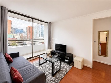 Departamento en arriendo mensual en Nueva Providencia, Metro Manuel Montt, Providencia - 2 dormitorios, 2 baños