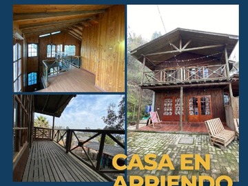 Casa en arriendo mensual en Se Arrienda Casa Grande Rustica en San Juan, San Antonio - 4 dormitorios, 2 baños