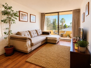 Departamento en venta en Luminoso 3D con terrazas en Ñuñoa (177349), Ñuñoa - 3 dormitorios, 2 baños