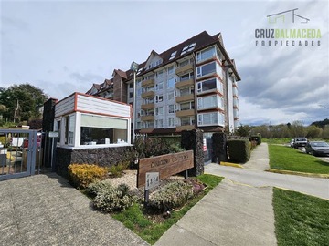 Departamento en arriendo mensual en Edificio Los Colonos, Puerto Chico, Puerto Varas - 2 dormitorios, 2 baños