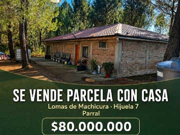 Parcela en venta en Se Vende Parcela con Casa en Parral - 5 dormitorios, 2 baños
