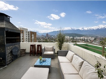 Departamento en venta en Hermanos Cabot / Las Tranqueras, Las Condes - 5 dormitorios, 4 baños