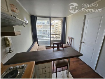 Departamento en arriendo mensual en Full departamento amoblado, llegar y vivir, Santiago - 1 dormitorio, 1 baño