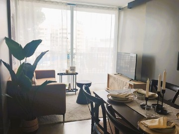 Departamento en arriendo mensual en Vicuña Mackenna Poniente, La Florida - 1 dormitorio, 1 baño