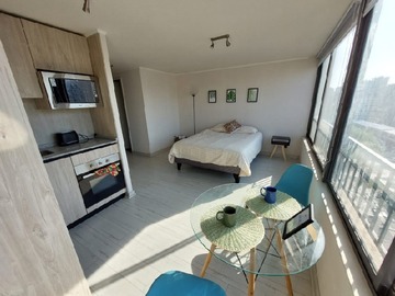Departamento en arriendo mensual en Vicuña mackenna 660, Ñuñoa - 1 dormitorio, 1 baño