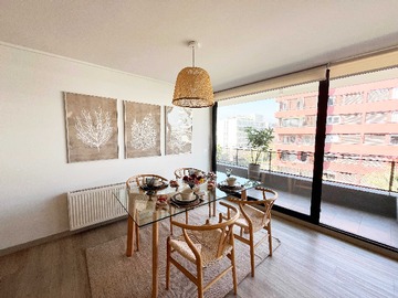 Departamento en venta en Nuevo en una súper ubicación sin comisión (117211), Providencia - 3 dormitorios, 3 baños