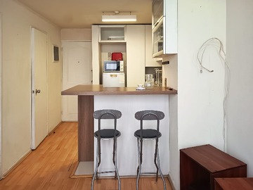 Departamento en arriendo mensual en Departamento de 1 Dormitorio, 1 Baño y Bodega. - 1 dormitorio, 1 baño