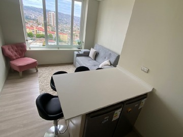 Departamento en arriendo mensual en Cerro placeres, Valparaíso - 1 dormitorio, 1 baño