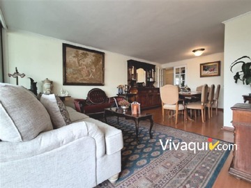 Departamento en arriendo mensual en Puente Nuevo, Las Condes - 3 dormitorios, 2 baños