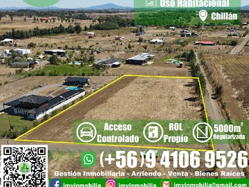 Parcela en venta en Chillán, Chillán - 1 dormitorio, 1 baño