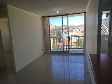 Departamento en arriendo mensual en Lago Villarrica 275, Valparaíso - 2 dormitorios, 1 baño